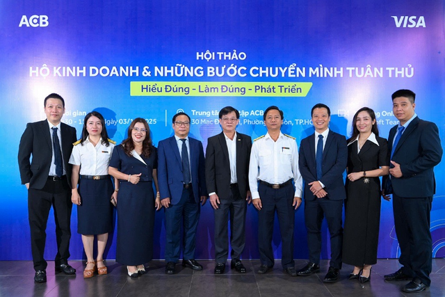 ACB đồng hành cùng hộ kinh doanh trước những thay đổi trong Nghị định 70 - Ảnh 1.