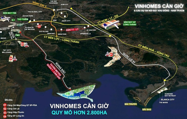 Đại dự án của “ông lớn” Vingroup, Sun Group, Ecopark… khuấy động thị trường: Tái định hình bản đồ đầu tư bất động sản Việt Nam - Ảnh 3.