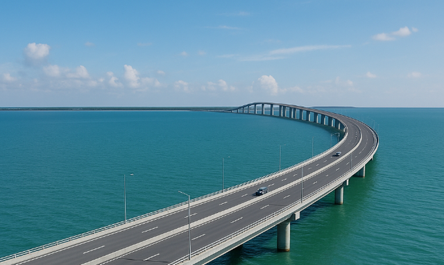 Từ "góc kẹt" ven biển, Cần Giờ sắp có đường vượt biển đầu tiên tại TP.HCM đi Vũng Tàu chỉ 10 phút, đường sắt cao tốc Phú Mỹ Hưng... - Ảnh 1.