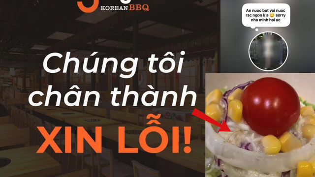 Vụ khách tố nhân viên cho “vật lạ" vào đồ ăn: Quán buffet đã có phản hồi chính thức- Ảnh 1.