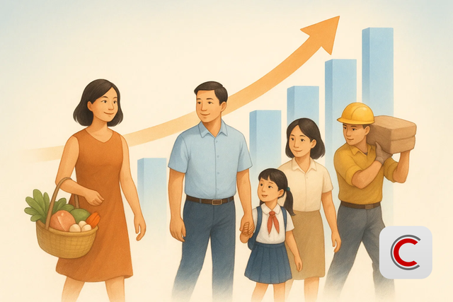 CPI tháng 9 tăng 0,42%, 10 nhóm hàng tăng giá nhưng chỉ có 1 nhóm giảm - Ảnh 1.