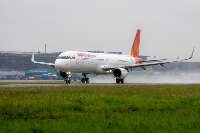 Sun PhuQuoc Airways chính thức bay thương mại, có 3 chuyến từ 3 thành phố lớn ngay ngày đầu cất cánh- Ảnh 1. Sun PhuQuoc Airways chính thức bay thương mại, có 3 chuyến từ 3 thành phố lớn ngay ngày đầu cất cánh- Ảnh 1.
