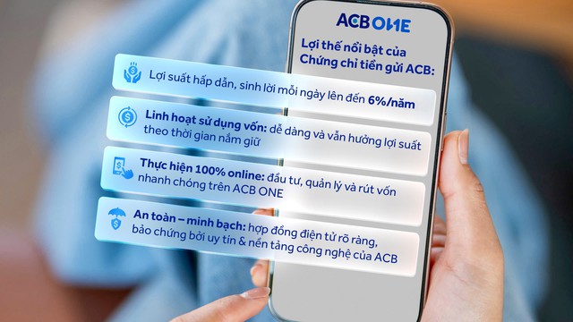 Chứng chỉ tiền gửi ACB: Sinh lời từ "thời gian vàng" - Ảnh 3.