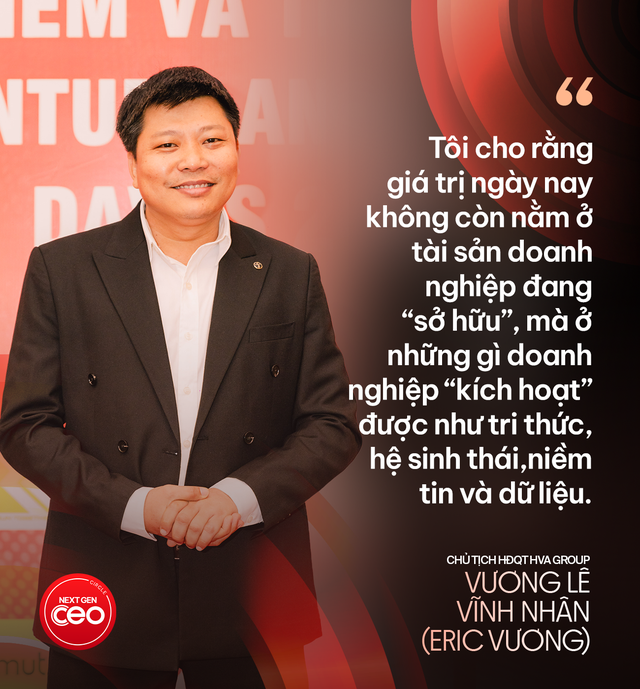 Chủ tịch HVA Group Vương Lê Vĩnh Nhân: Giá trị doanh nghiệp ngày nay không còn nằm ở tài sản đang ‘sở hữu’, mà ở những gì ‘kích hoạt’ được như tri thức, hệ sinh thái, niềm tin và dữ liệu- Ảnh 2.