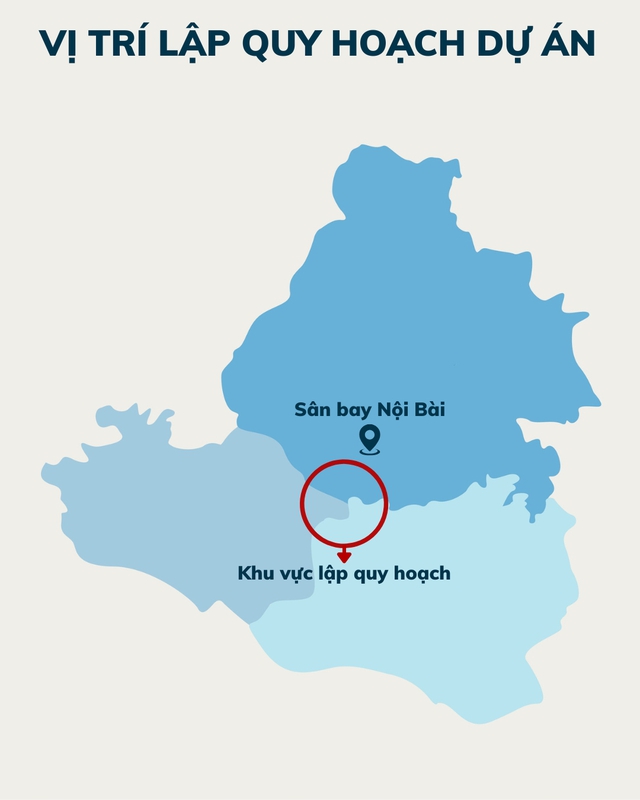 Quá khủng: Hà Nội dành gần 4.000ha gần sân bay Nội Bài để nghiên quy hoạch khu đô thị - Ảnh 1.