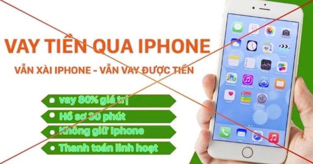 Triệt phá nhiều đường dây 'tín dụng đen' dưới hình thức vay qua iCloud - Ảnh 1.