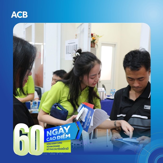 ACB: Xuống từng cơ sở, hỗ trợ hộ kinh doanh 60 ngày cao điểm chuyển đổi từ thuế khoán sang kê khai - Ảnh 2.