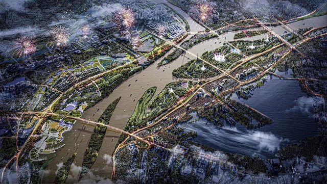 Quá nhanh: Siêu dự án đại lộ 338.000 tỷ đồng vẽ nên "kỳ tích sông Hồng", quy tụ Đèo Cả, Văn Phú, MIK Group... muốn tham gia sẽ khởi công ngày 19/12 - Ảnh 2.