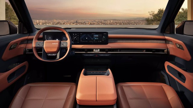 Kia Telluride 2027 đã từ bỏ động cơ V6 để chuyển sang động cơ turbo và hybrid - diện mạo là điểm gây chú ý - Ảnh 6.