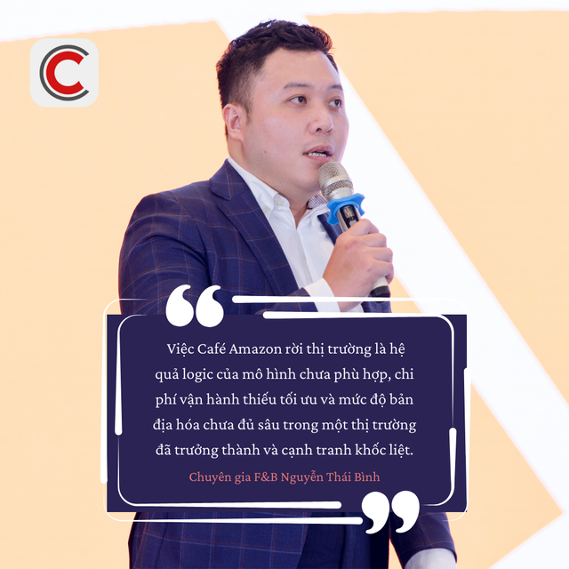 Café Amazon đóng cửa toàn bộ cửa hàng, chuyên gia Nguyễn Thái Bình đánh giá: Thị trường Việt Nam có "đặc thù 4F" mà chuỗi ngoại cần hiểu rõ- Ảnh 2.