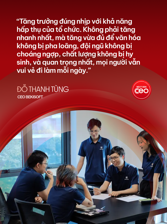 CEO Bekisoft: “Chúng tôi dừng lại đúng lúc để không gãy” - Muốn tăng trưởng bền vững phải biết cách “đạp phanh chiến lược” - Ảnh 3.