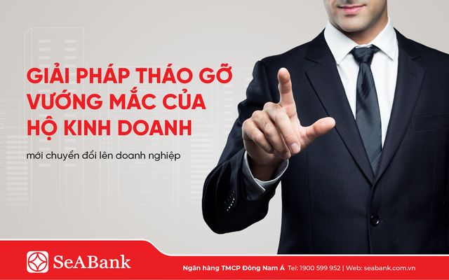 SeABank ra mắt giải pháp hỗ trợ doanh nghiệp mới chuyển đổi từ hộ kinh doanh - Ảnh 1.