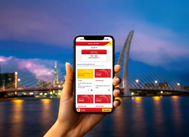 Nhận eSIM SkyFi miễn phí khi bay Vietjet quốc tế ngày cuối năm - Ảnh 1.