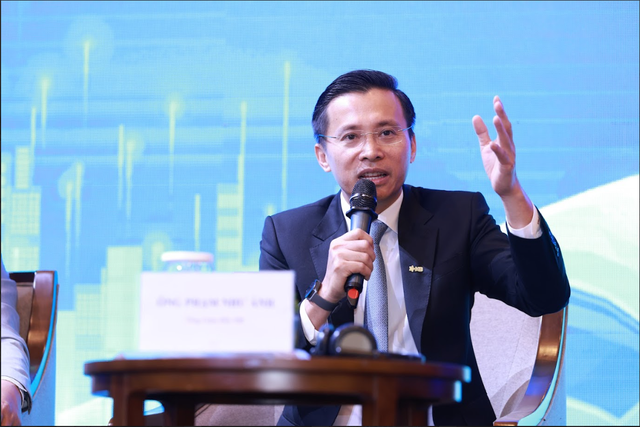 Tổng Giám đốc MB Phạm Như Ánh: Nhiều doanh nghiệp FDI thay vì vay ở nước sở tại thì họ sang vay ở Việt Nam được lãi suất còn rẻ hơn - Ảnh 1.