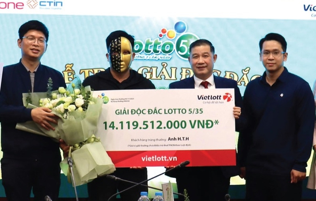 Một người đàn ông tại Khánh Hòa vừa trúng Vietlott hơn 14 tỷ đồng - Ảnh 1.