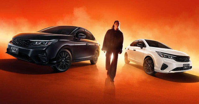 Honda City e:HEV "The Black Outshine" được giới thiệu tại Thái Lan, hai màu sắc trắng đen, ngoại hình thể thao hơn mà giá bán chỉ hơn 600 triệu đồng, các fan tại Việt Nam có hóng không? - Ảnh 1.