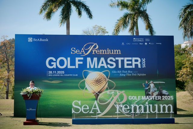 SeAPremium Golf Master 2025: Điểm hẹn thượng lưu trên sân Twin Greens độc bản - Ảnh 1.