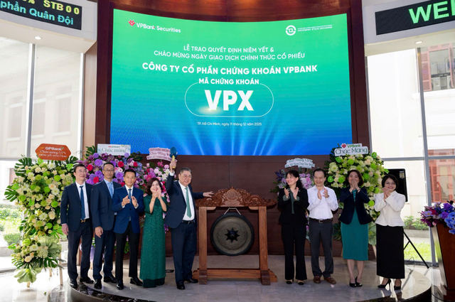 Gần 1,9 tỷ cổ phiếu VPX chính thức giao dịch trên HoSE- Ảnh 1. Gần 1,9 tỷ cổ phiếu VPX chính thức giao dịch trên HoSE- Ảnh 1.