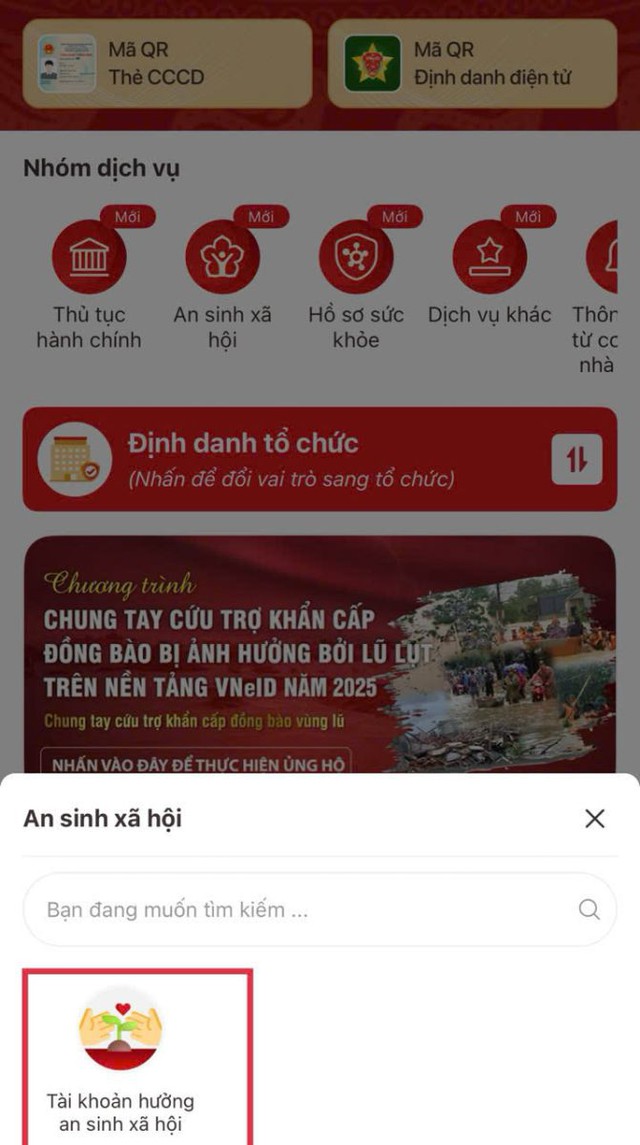 Công an khuyến nghị người dân nhanh chóng tích hợp tài khoản an sinh xã hội trên VNeID để hưởng thụ các chế độ kịp thời - Ảnh 3.