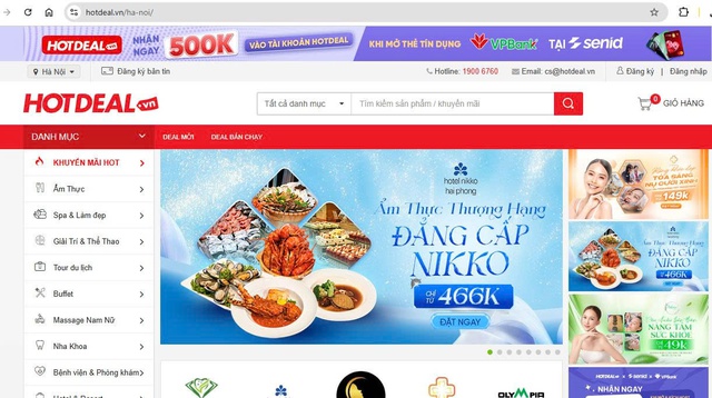 Vận hành website Hotdeal.vn với hàng triệu đơn hàng, Hotdeal vẫn chậm đóng bảo hiểm - Ảnh 1.