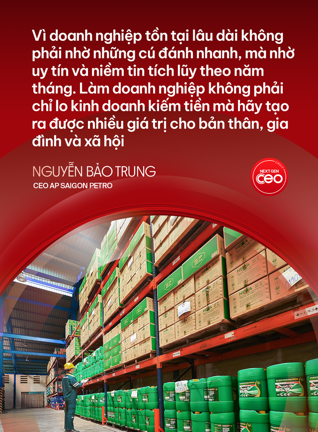 CEO AP Saigon Petro: Doanh nghiệp trường tồn không phải nhờ những “cú đánh” nhanh, mà nhờ uy tín và niềm tin tích lũy theo năm tháng- Ảnh 4. CEO AP Saigon Petro: Doanh nghiệp trường tồn không phải nhờ những “cú đánh” nhanh, mà nhờ uy tín và niềm tin tích lũy theo năm tháng- Ảnh 4.