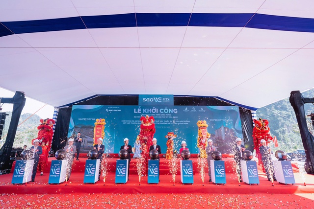 SGO Group khởi công dự án NOXH 1.800 tỷ đồng ở Quảng Ninh, cung cấp gần 1.500 căn hộ ra thị trường- Ảnh 1.