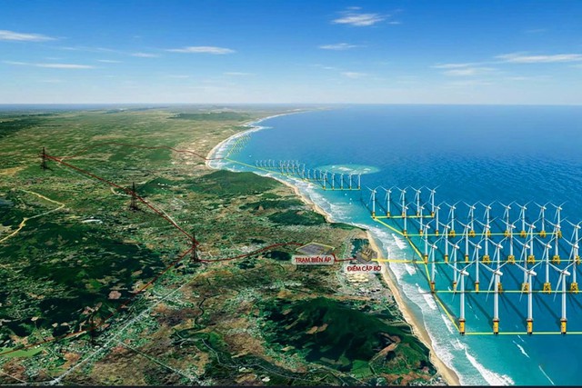 Cuộc đổ bộ của dòng tiền lớn vào năng lượng: Quỹ 1.000 tỷ USD Brookfield "đánh úp" điện gió miền Trung, Vingroup khởi công cùng lúc 2 nhà máy - Ảnh 3.