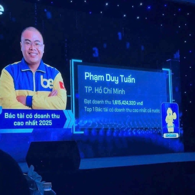 Xôn xao bức ảnh tài xế doanh thu 1,6 tỷ đồng, Be nói gì? - Ảnh 1.