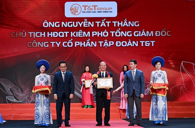 T&T Group được vinh danh tại Lễ tôn vinh doanh nhân, doanh nghiệp Thăng Long 2025 - Ảnh 2.