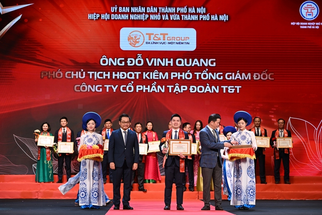 T&T Group được vinh danh tại Lễ tôn vinh doanh nhân, doanh nghiệp Thăng Long 2025 - Ảnh 3.