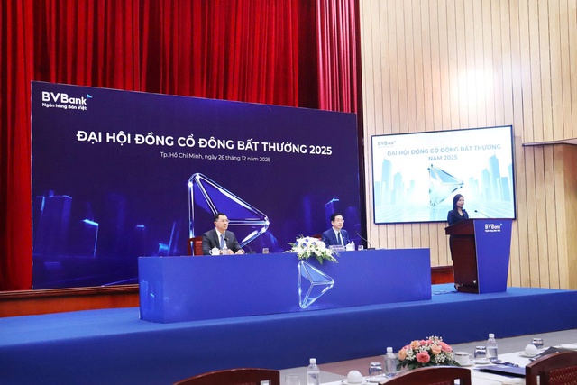 ĐHCĐ bất thường BVBank: Bầu xong HĐQT và BKS nhiệm kỳ mới, chốt kế hoạch tăng vốn lên gần hơn 9.900 tỷ - Ảnh 1.