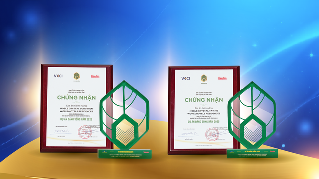 Hai dự án dòng Noble Crystal của Sunshine Group được vinh danh tại chương trình "Dự án đáng sống" 2025- Ảnh 2.