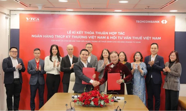 Techcombank hợp tác cùng VTCA hỗ trợ hộ kinh doanh khi xóa bỏ thuế khoán- Ảnh 1.