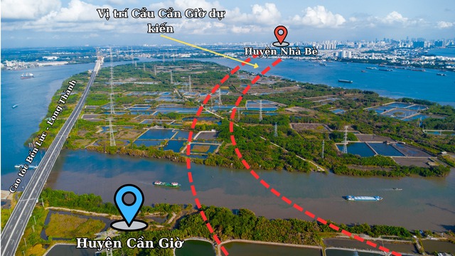 Chưa đầy 2 tháng nữa, cây cầu 11.000 tỷ đồng nối KĐT lấn biển Cần Giờ 10 tỷ USD của tỷ phú Phạm Nhật Vượng với trung tâm TP.HCM sẽ được khởi công- Ảnh 1.