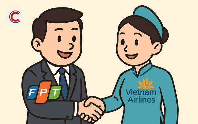 Chuyện gì đây: FPT và Vietnam Airlines lần đầu tiên “bắt tay” thực hiện điều này với nhau - Ảnh 1.