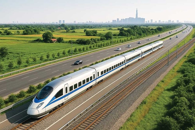 Ngày mai, chính thức khởi công tuyến đường sắt dài gần 400km, công nghệ chưa từng có tại Việt Nam, đi qua 6 tỉnh, thành phố - Ảnh 2.