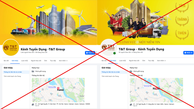 Cảnh giác trước chiêu trò giả mạo tuyển dụng T&T Group trên mạng xã hội để lừa đảo - Ảnh 2.