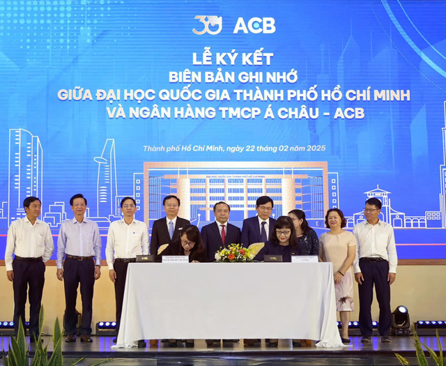 Sau "Ngôi nhà đầu tiên" cho người trẻ, ACB tiếp tục triển khai gói vay ưu đãi cho sinh viên Đại học Quốc gia TPHCM- Ảnh 1.