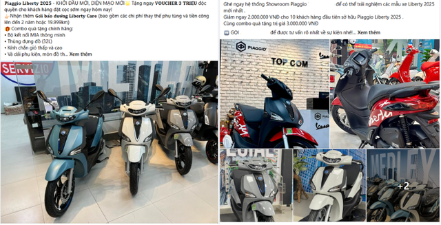 'Vua xe ga' 125cc của Ý vừa về đại lý Việt đã giảm giá mạnh: Nâng cấp loạt trang bị, ăn 2,19 lít/100km - cạnh tranh trực tiếp với SH Mode- Ảnh 2.