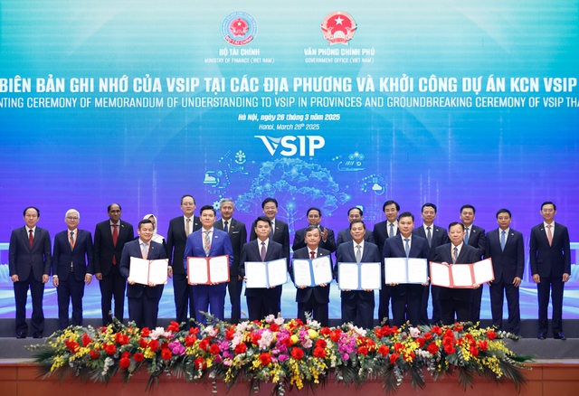 Sẽ có thêm 4 dự án khu công nghiệp Việt Nam – Singapore tại Tp. Hải Phòng, Hải Dương, Hưng Yên và Bình Dương - Ảnh 1. Sẽ có thêm 4 dự án khu công nghiệp Việt Nam – Singapore tại Tp. Hải Phòng, Hải Dương, Hưng Yên và Bình Dương - Ảnh 1.