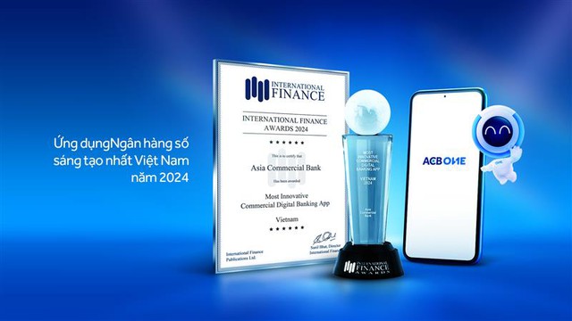ACB ONE được vinh danh là Ứng dụng Ngân hàng số sáng tạo nhất Việt Nam 2024- Ảnh 1. ACB ONE được vinh danh là Ứng dụng Ngân hàng số sáng tạo nhất Việt Nam 2024- Ảnh 1.