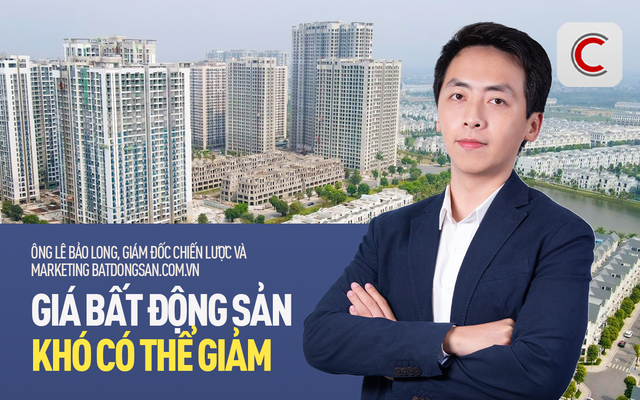 Giám đốc Chiến lược và Marketing của Batdongsan.com: Thị trường bất động sản đã qua chu kỳ “bĩ cực”, giá khó giảm- Ảnh 1.