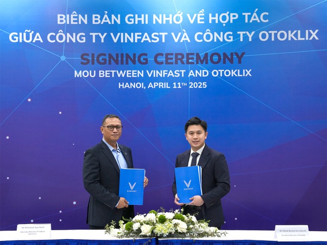 'Cú nước rút' của VinFast tại xứ sở vạn đảo: Hợp tác 'ông lớn' khai thác 150 xưởng dịch vụ, miễn phí sạc đến năm 2028- Ảnh 1. 'Cú nước rút' của VinFast tại xứ sở vạn đảo: Hợp tác 'ông lớn' khai thác 150 xưởng dịch vụ, miễn phí sạc đến năm 2028- Ảnh 1.