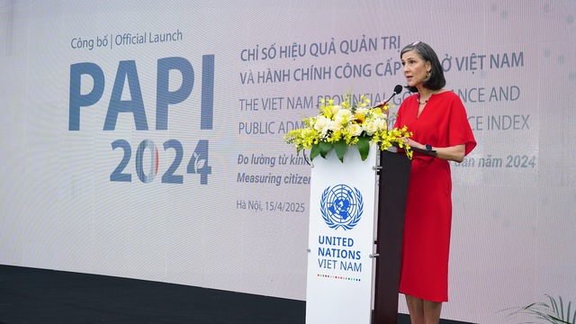 Bà Ramla Khalidi, Trưởng Đại diện Thường trú UNDP tại Việt Nam. Ảnh: UNDP