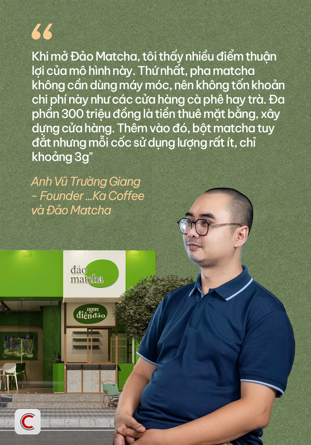 "Cơn nghiện" matcha bao trùm ngành F&B: Người mở xe đẩy thu 20 triệu/ngày, người tăng tốc nghiên cứu matcha Việt Nam, "ông lớn" Katinat và Cheese Coffee đua nhau ra mắt đồ uống mới- Ảnh 4. "Cơn nghiện" matcha bao trùm ngành F&B: Người mở xe đẩy thu 20 triệu/ngày, người tăng tốc nghiên cứu matcha Việt Nam, "ông lớn" Katinat và Cheese Coffee đua nhau ra mắt đồ uống mới- Ảnh 4.