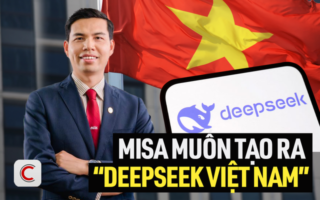 Tổng Giám đốc MISA: MISA muốn tạo ra “DeepSeek Việt Nam”, sẵn sàng chi 2.500 tỷ đồng để phát triển AI- Ảnh 1.
