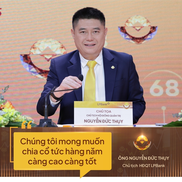ĐHCĐ LPBank: Kế hoạch lợi nhuận 14.868 tỷ đồng trong năm nay, chia cổ tức tiền mặt tỷ lệ 25%- Ảnh 4. ĐHCĐ LPBank: Kế hoạch lợi nhuận 14.868 tỷ đồng trong năm nay, chia cổ tức tiền mặt tỷ lệ 25%- Ảnh 4.