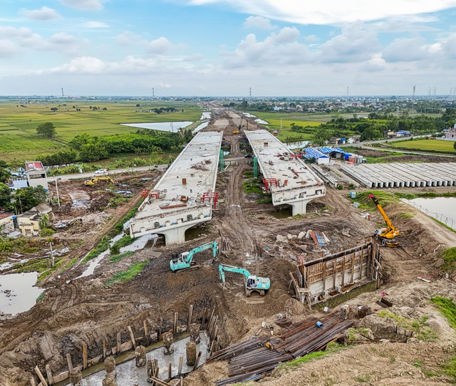 Tuyến đường trị giá 6.000 tỷ sắp hoàn thành, nối trung tâm thành phố Nam Định ra đến tận biển Đông- Ảnh 2.