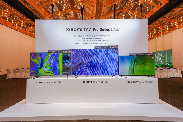 Xiaomi ra mắt 2 dòng TV giá siêu mềm cùng 'rừng' sản phẩm AIoT tại Việt Nam- Ảnh 1. Xiaomi ra mắt 2 dòng TV giá siêu mềm cùng 'rừng' sản phẩm AIoT tại Việt Nam- Ảnh 1.