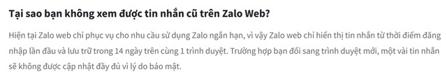 Cập nhật mới trên Zalo khiến hàng triệu người dùng cần lưu ý kẻo mất sạch tin nhắn quan trọng- Ảnh 2. Cập nhật mới trên Zalo khiến hàng triệu người dùng cần lưu ý kẻo mất sạch tin nhắn quan trọng- Ảnh 2.